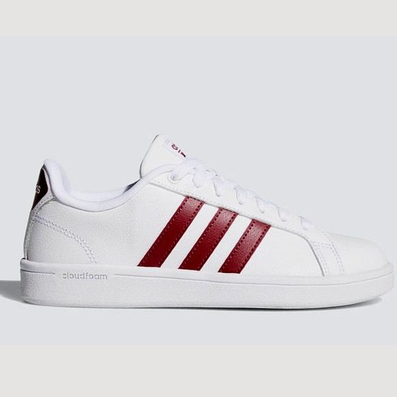 adidas Other - Adidas Big Kids Unisex Cloudfoam Ortholite Advantage Sneaker Red US 6/Big Kids 4